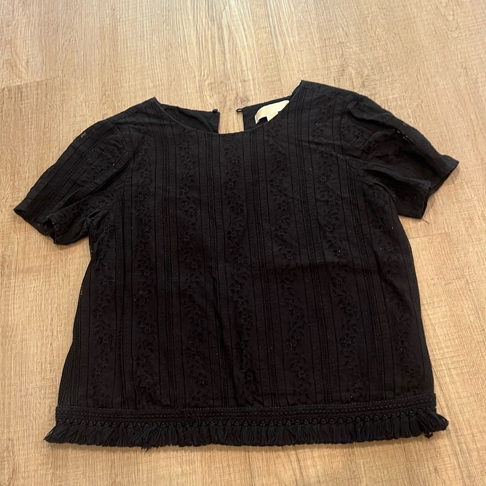 Michael Kors lightly used tassel top